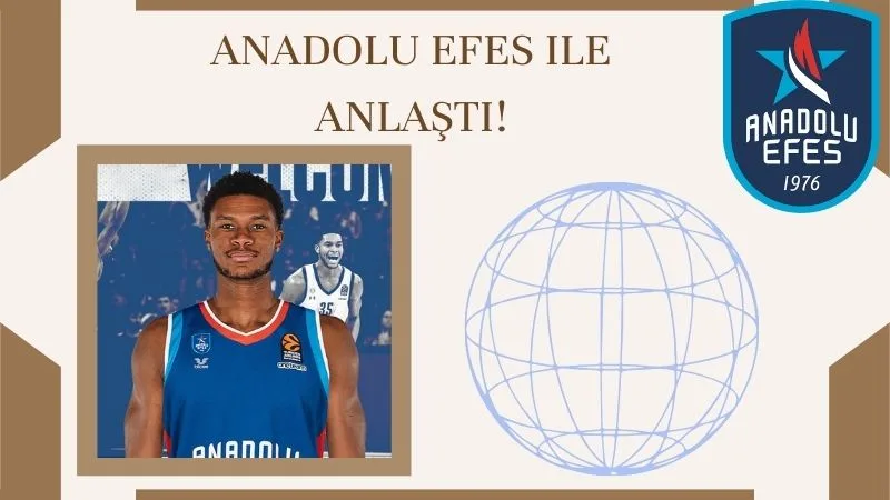 P․J․ Dozier Yeniden Avrupada⁚ Anadolu Efes ile Anlaştı!